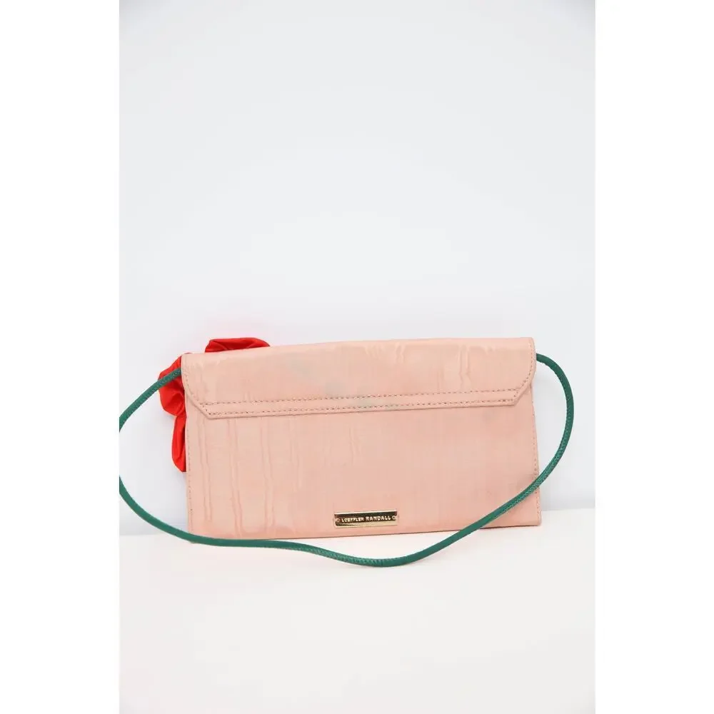 Loeffler Randall Charlee Flap Clutch W/ Flower